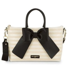 Karl Lagerfeld Kris Bow Satchel